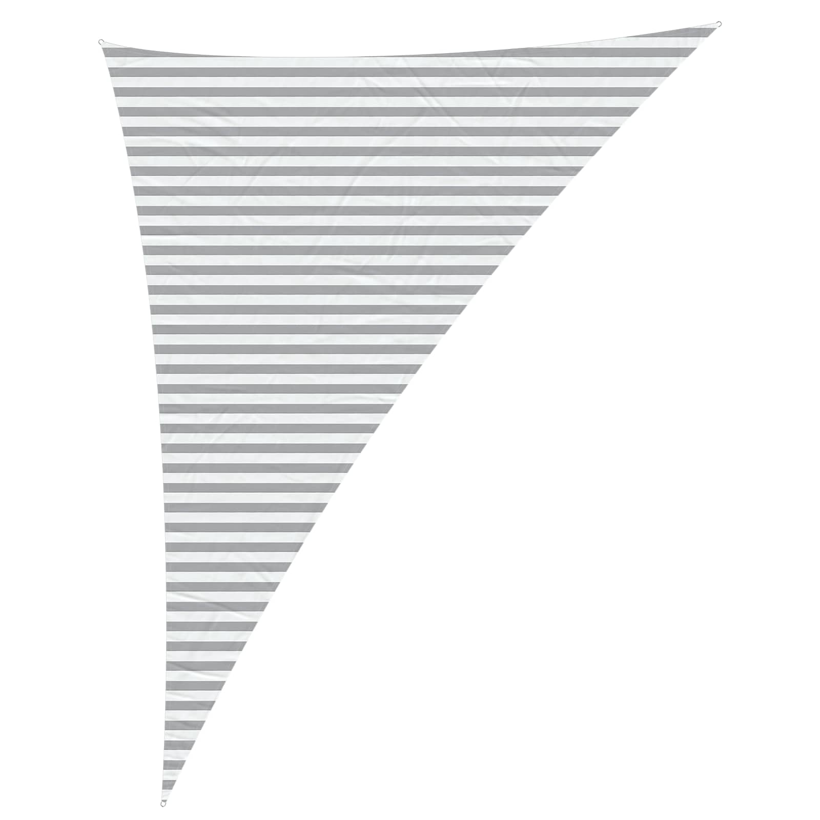 vidaXL Żagiel przeciwsłoneczny Jasnoszary i biały. 4 x 5 x 6,4 m