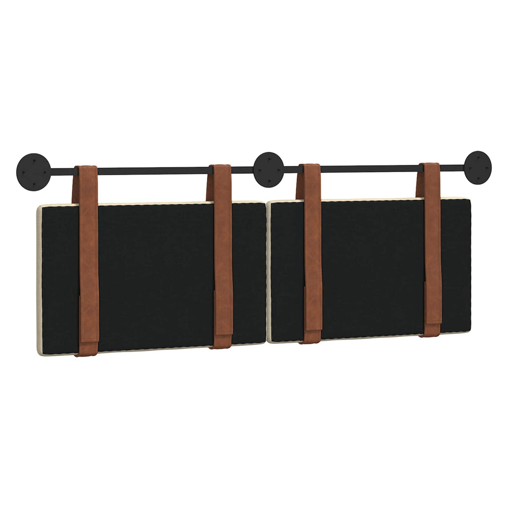 vidaXL Wisząca Głowa Gładki Kremowy 130 x 55 x 5 cm Antyczny PU