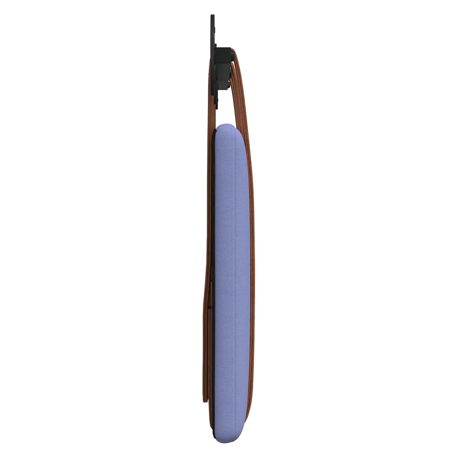 vidaXL Wisząca Głowa Niebieski dżins 130 x 55 x 5 cm Antyczny PU