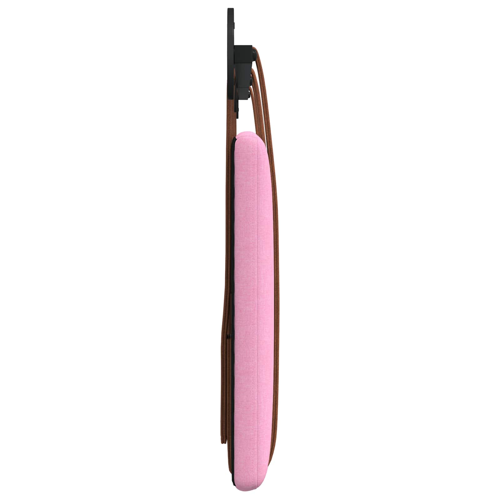 vidaXL Wisząca Głowa Gładki Różowy 190 x 55 x 5 cm Antyczny PU