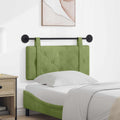 vidaXL Wezgłowie wiszące Jasnozielony Aksamit