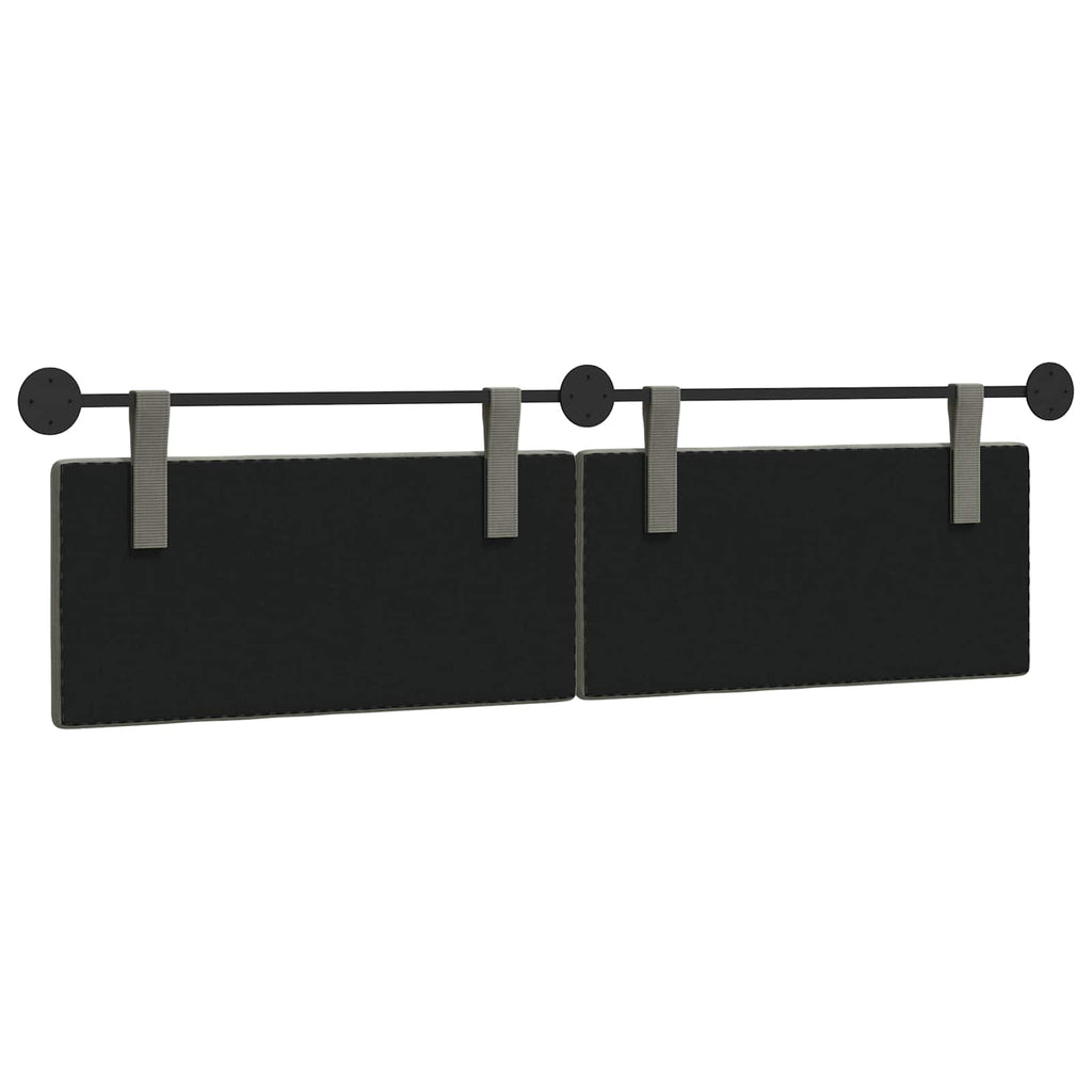 vidaXL Wezgłowie wiszące Tkanina sztruksowa