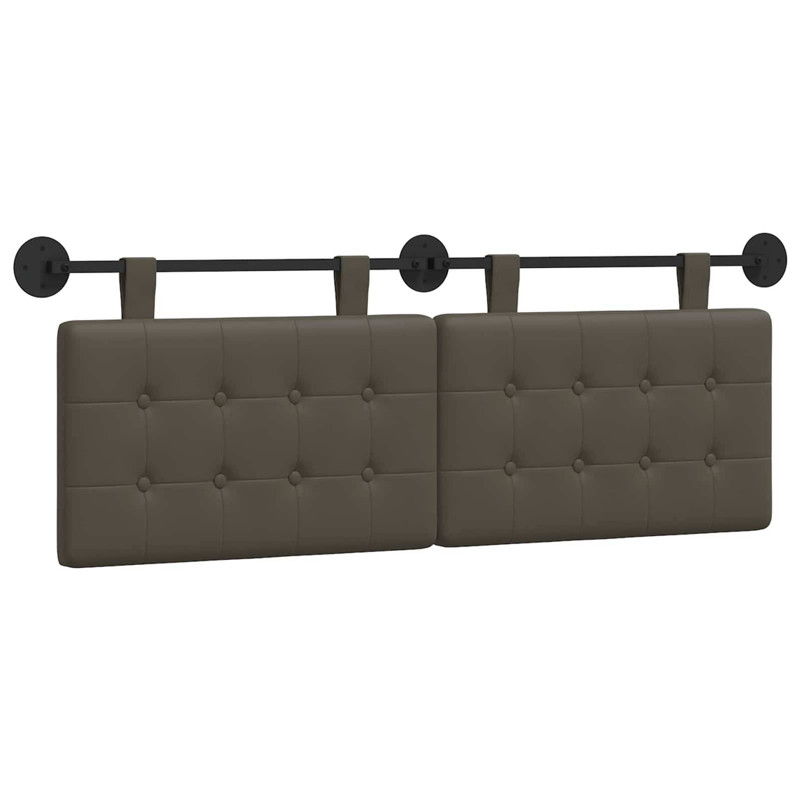 vidaXL Wezgłowie wiszące Ekoskóra