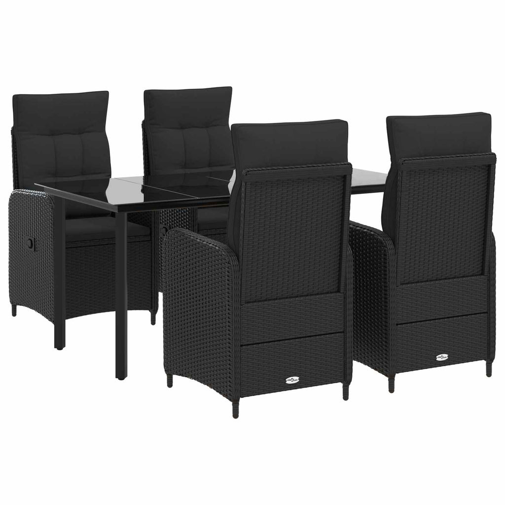 vidaXL Zestaw stolików kawowych z poduszką z poduszką 5 pcs