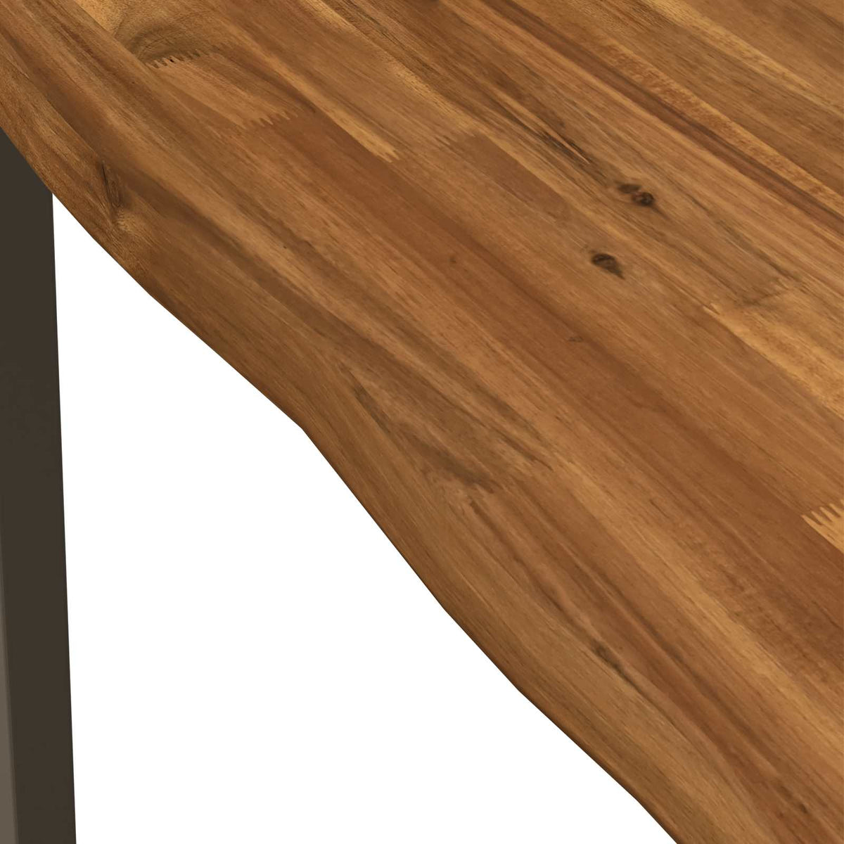 vidaXL 60 x 55 x 75 cm Lite Drewno Akacji Naturalny i kawowy