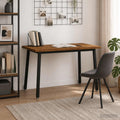 vidaXL 120 x 80 x 75 cm Lite Drewno Akacji Naturalny i czarny