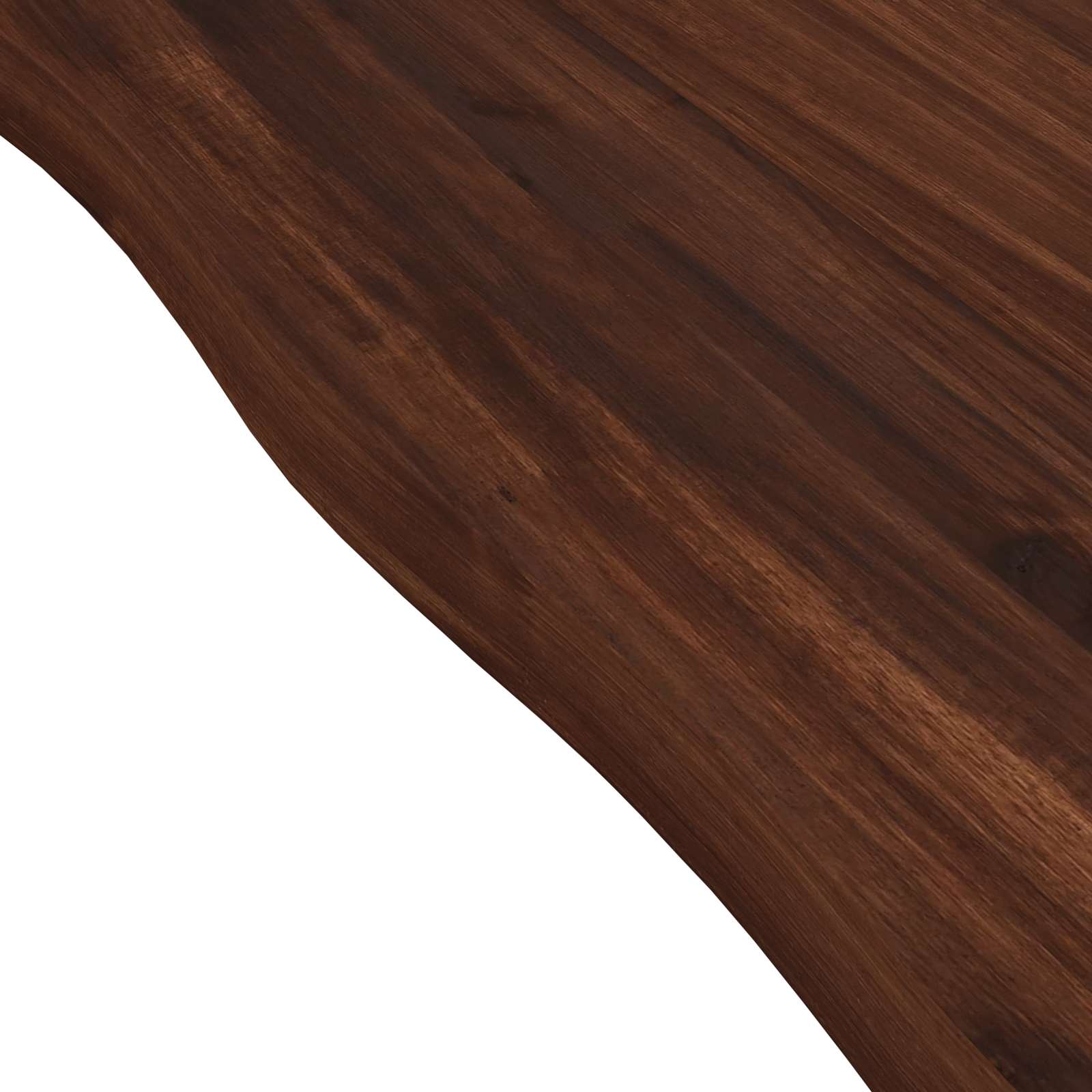 vidaXL 140 x 80 x 75 cm Lite Drewno Akacji Ciemnobrązowy i Biały