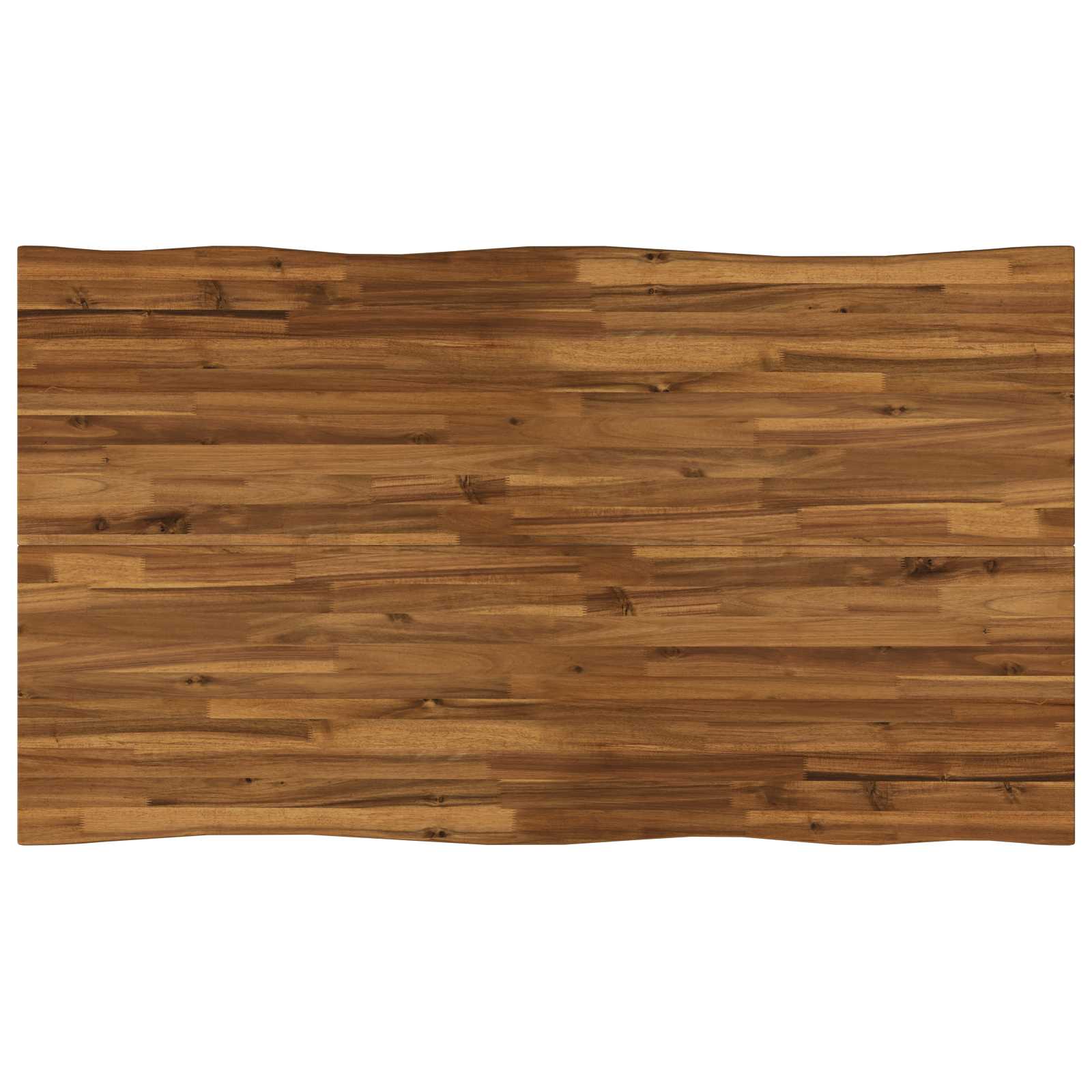 vidaXL 120 x 90 x 75 cm Lite Drewno Akacji Naturalne i białe