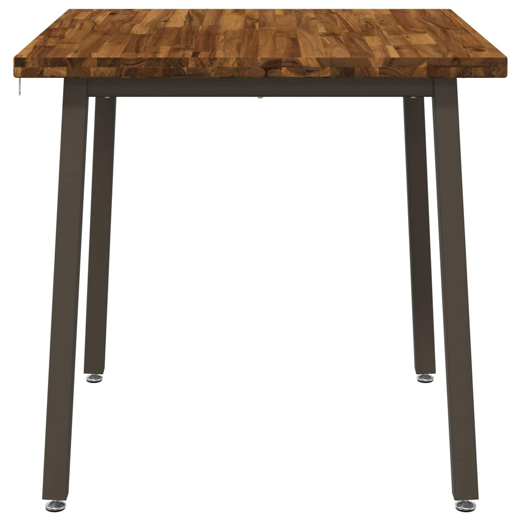 vidaXL 60 x 55 x 75 cm Lite Drewno Akacji Naturalny i kawowy