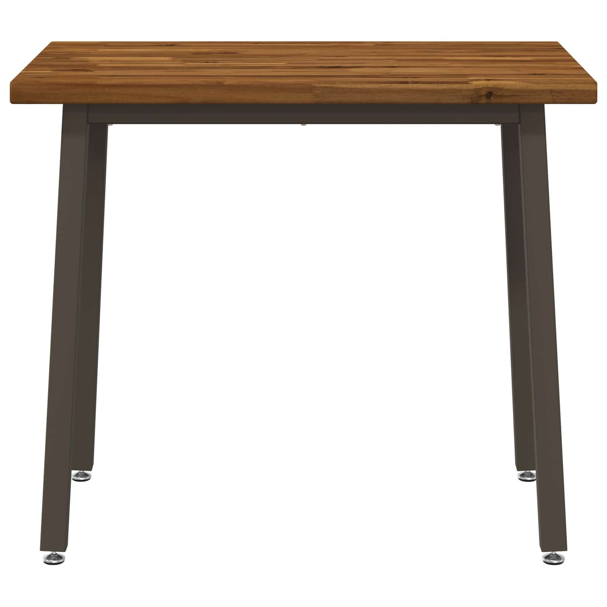 vidaXL 90 x 55 x 75 cm Lite Drewno Akacji Naturalny i kawowy