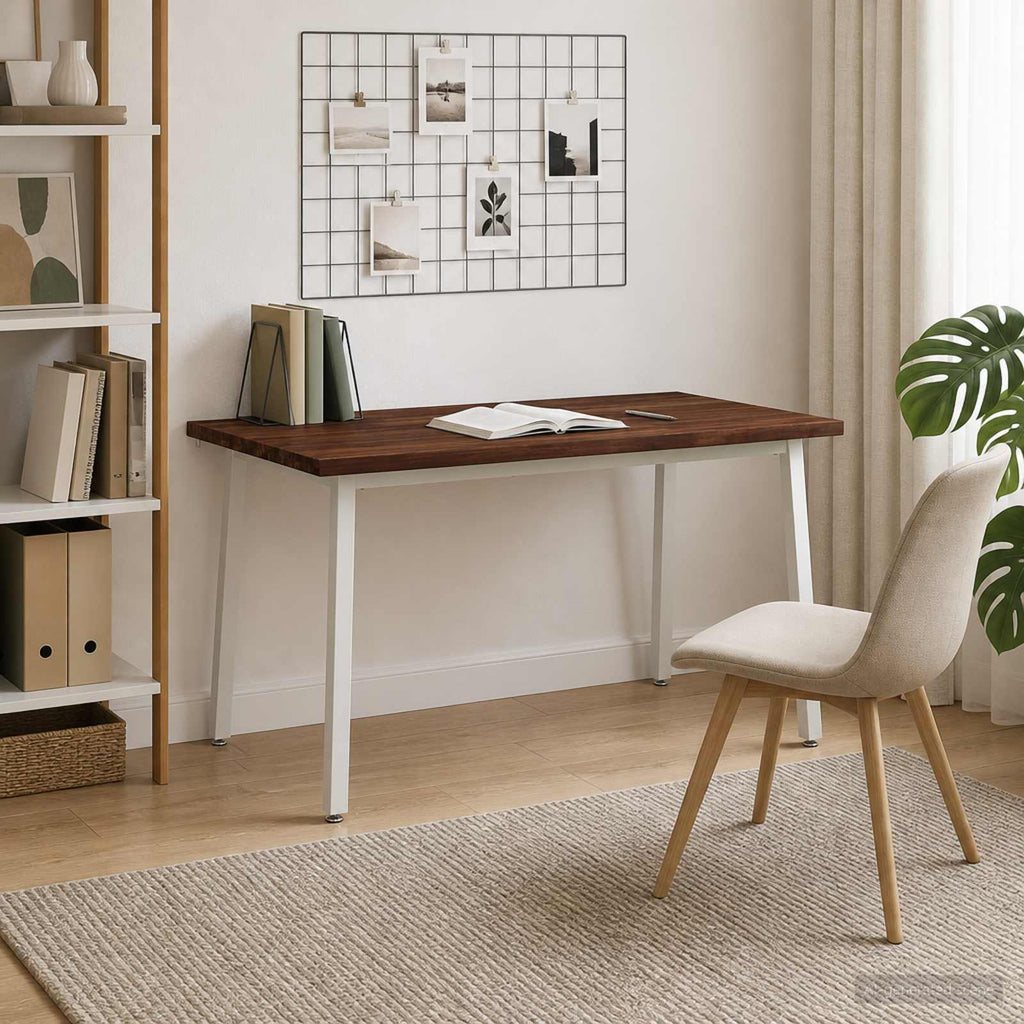 vidaXL Kwadratowy stół do jedzenia 140 x 80 x 75 cm Lite Drewno Akacji