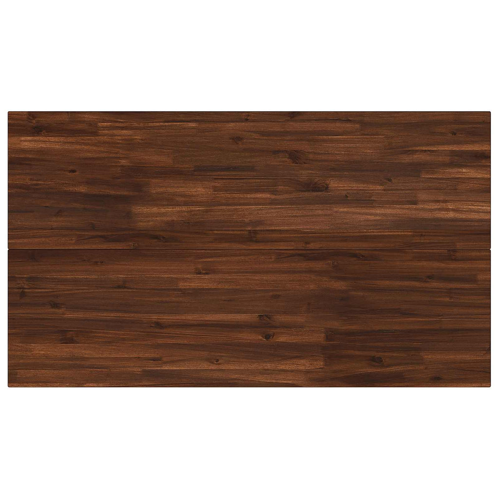 vidaXL Kwadratowy stół do jedzenia 140 x 80 x 75 cm Lite Drewno Akacji
