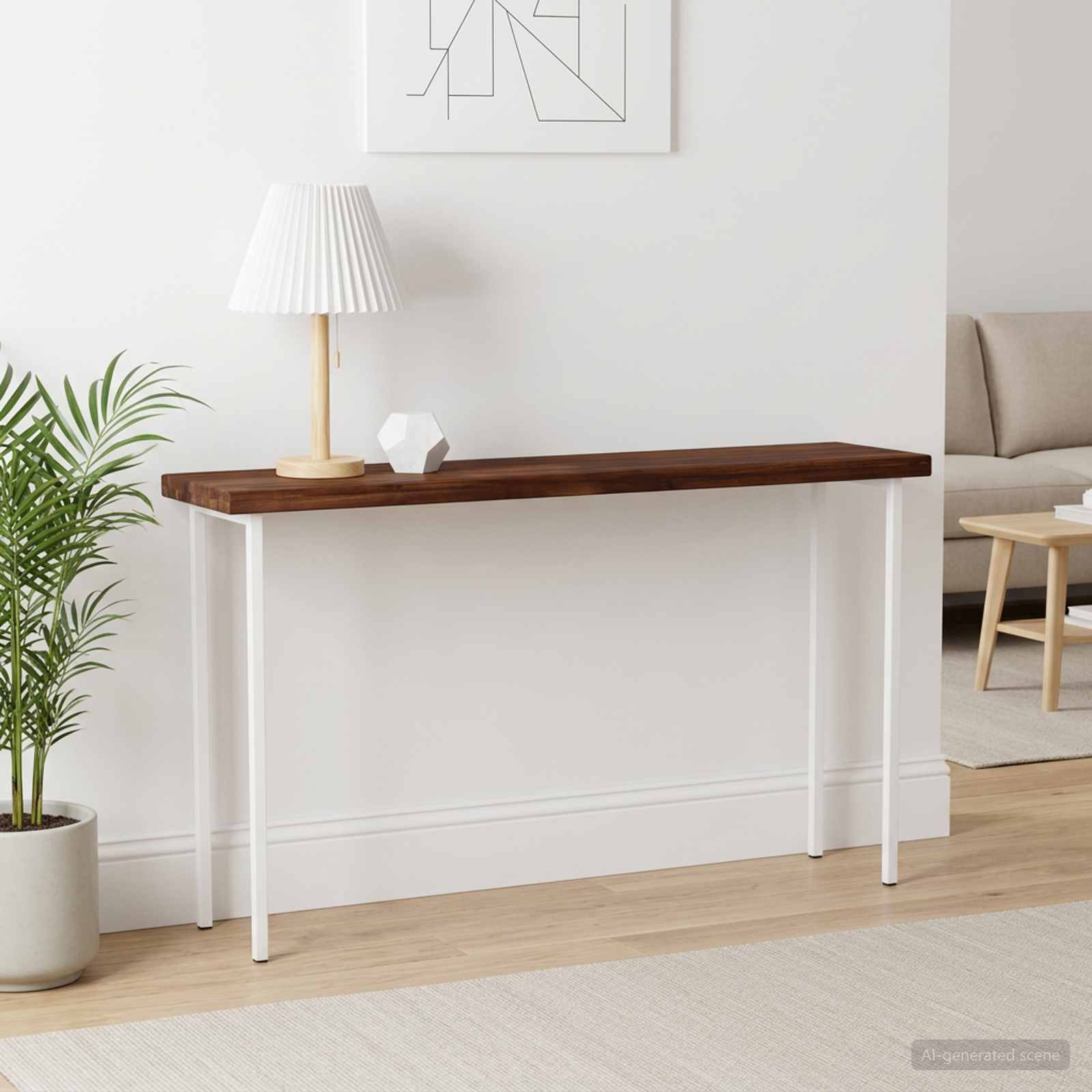 vidaXL Prostokątny Blat Stołu 90 x 50 x 3,5 cm Prostokątny Ciemny brąz