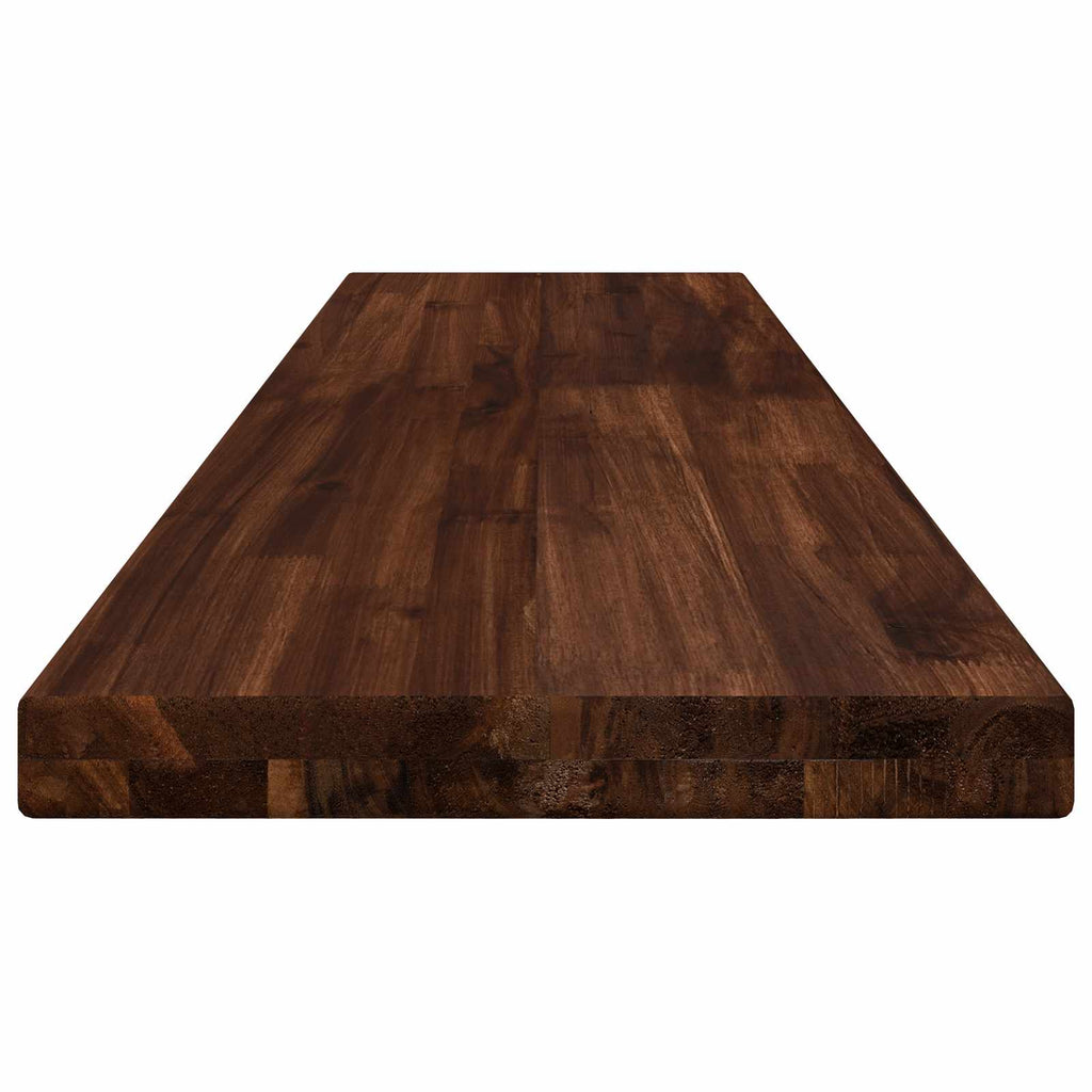 vidaXL Prostokątny Blat Stołu 90 x 50 x 3,5 cm Prostokątny Ciemny brąz