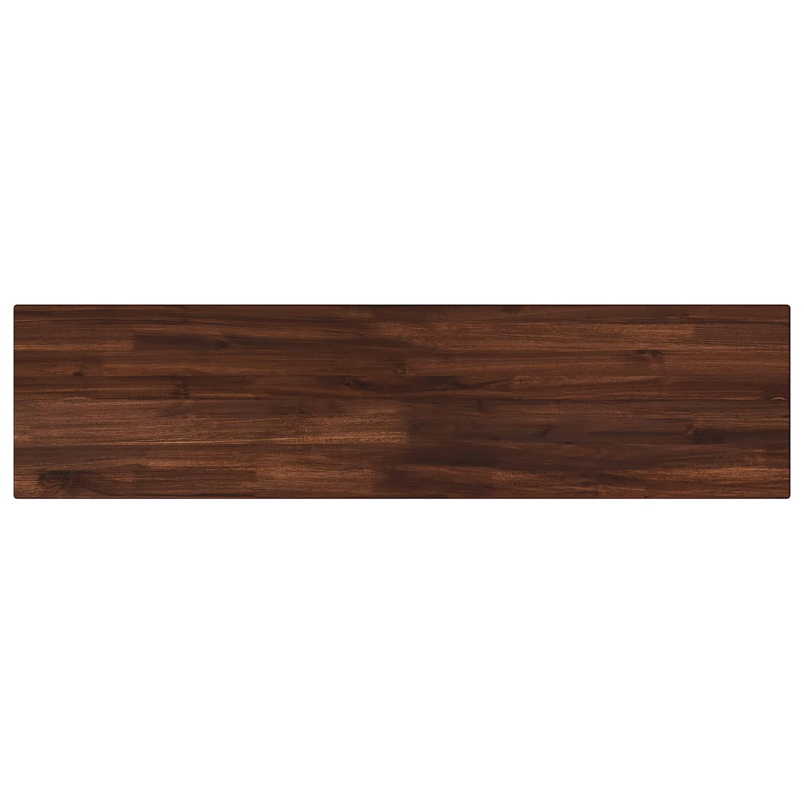 vidaXL Prostokątny Blat Stołu 90 x 50 x 3,5 cm Prostokątny Ciemny brąz