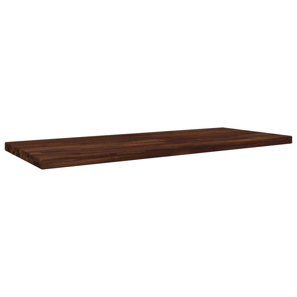 vidaXL Prostokątny Blat Stołu 90 x 50 x 3,5 cm Prostokątny Ciemny brąz