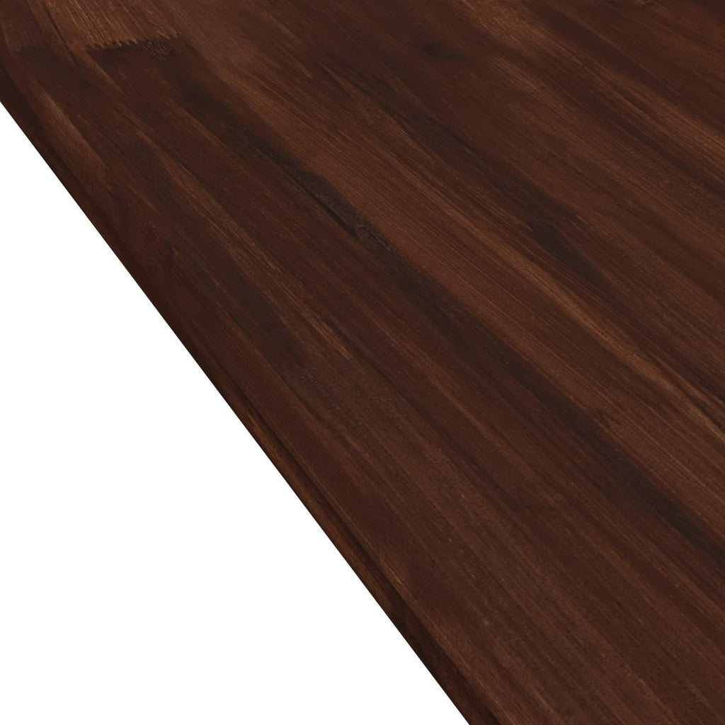 vidaXL Prostokątny Blat Stołu 90 x 50 x 3,5 cm Prostokątny Ciemny brąz