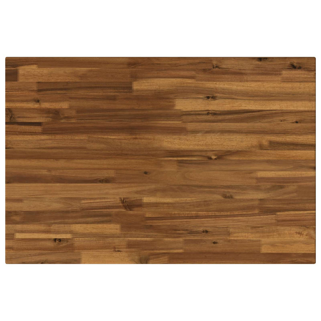 vidaXL Prostokątny Blat Stołu 90 x 50 x 3,5 cm Prostokątny naturalny