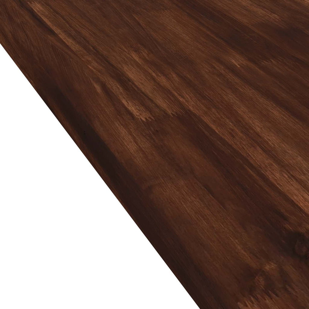 vidaXL Prostokątny Blat Stołu 70 x 70 x 3,5 cm Kwadrat Ciemny brąz