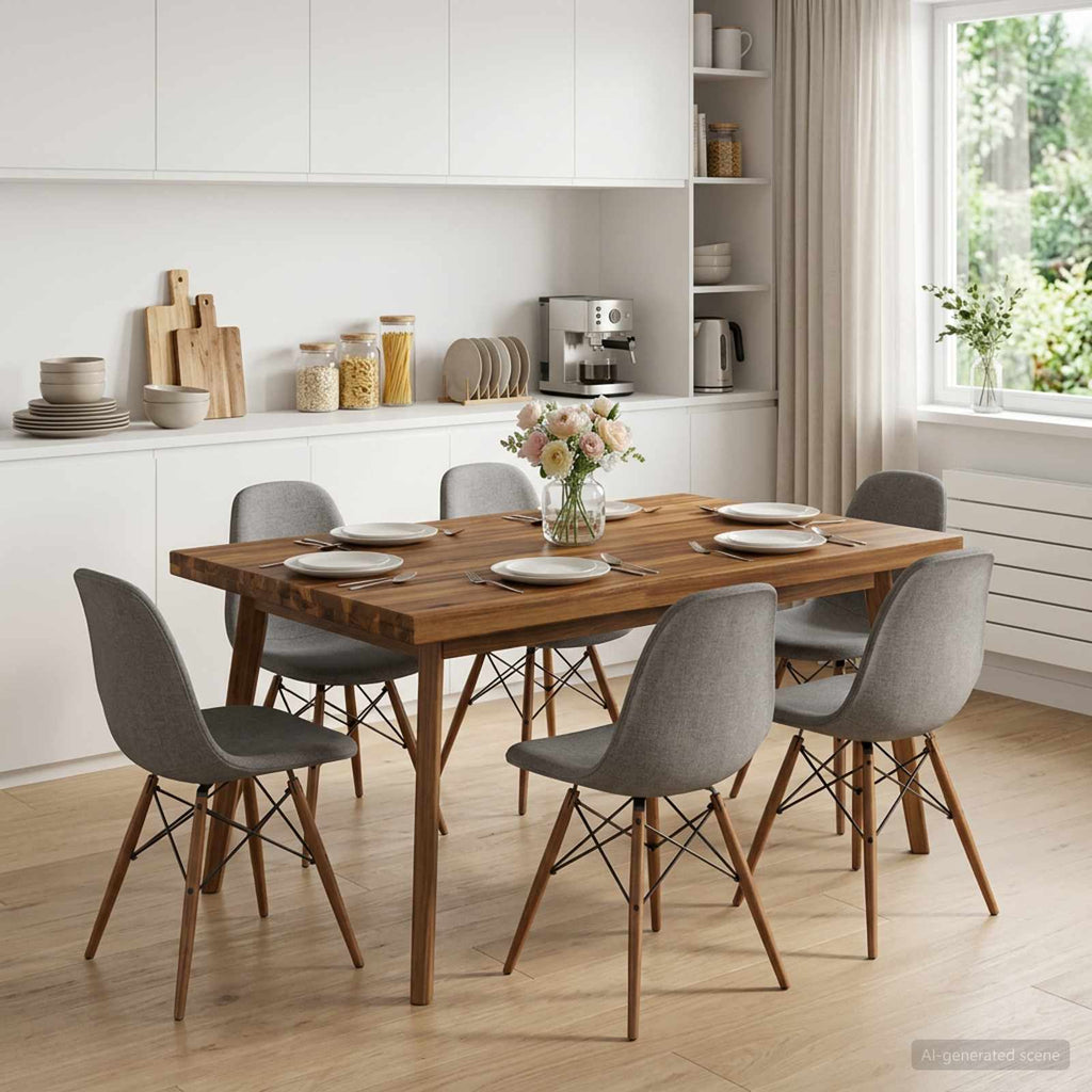 vidaXL Prostokątny Blat Stołu 80 x 70 x 3,2 cm Prostokątny