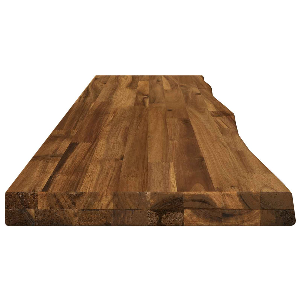 vidaXL Prostokątny Blat Stołu 90 x 50 x 3,5 cm Prostokątny naturalny