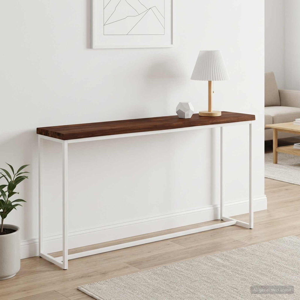 vidaXL Prostokątny Blat Stołu 90 x 50 x 3,5 cm Prostokątny Ciemny brąz