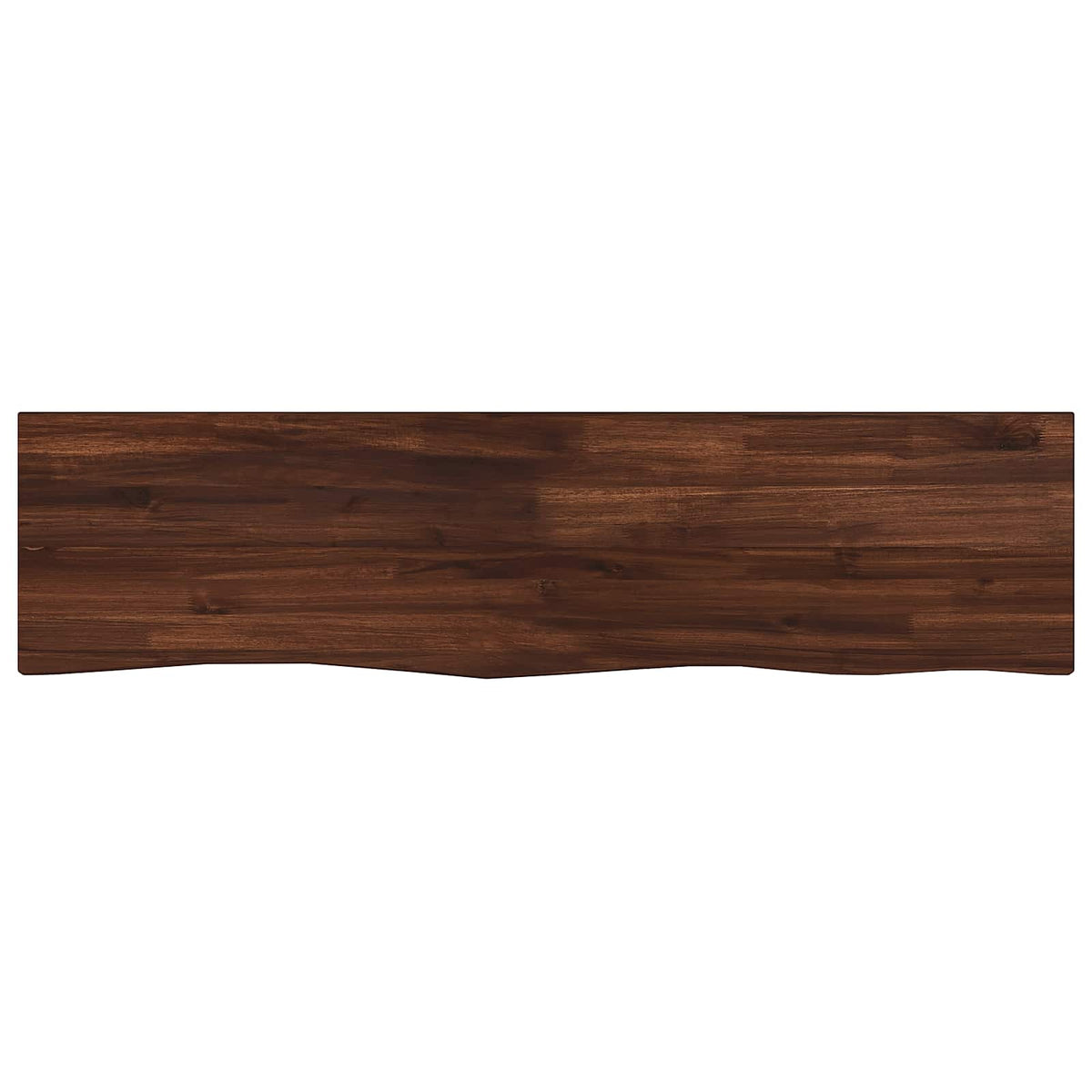 vidaXL Prostokątny Blat Stołu 90 x 50 x 3,5 cm Prostokątny Ciemny brąz