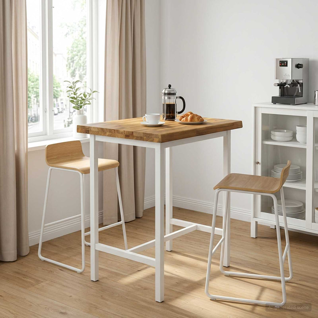 vidaXL Prostokątny Blat Stołu 90 x 50 x 3,5 cm Prostokątny Biały