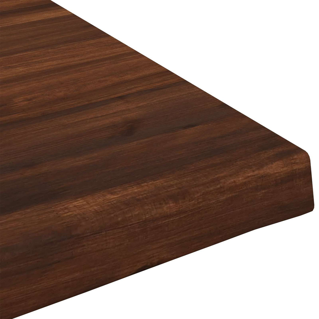 vidaXL Prostokątny Blat Stołu 90 x 50 x 3,5 cm Prostokątny Ciemny brąz