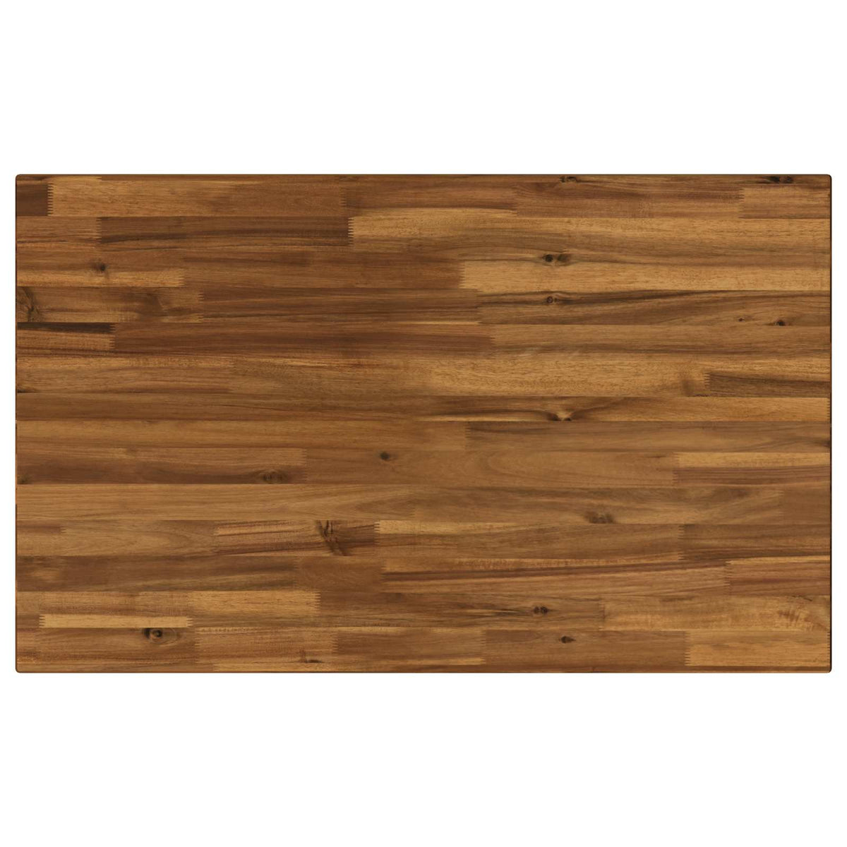 vidaXL 90 x 55 x 75 cm Lite Drewno Akacji Naturalny i kawowy