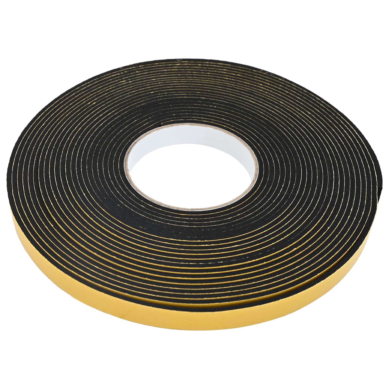 vidaXL Taśma samoprzylepna z pianki 10 pcs Czarny 15mm x 10m Pianka CR