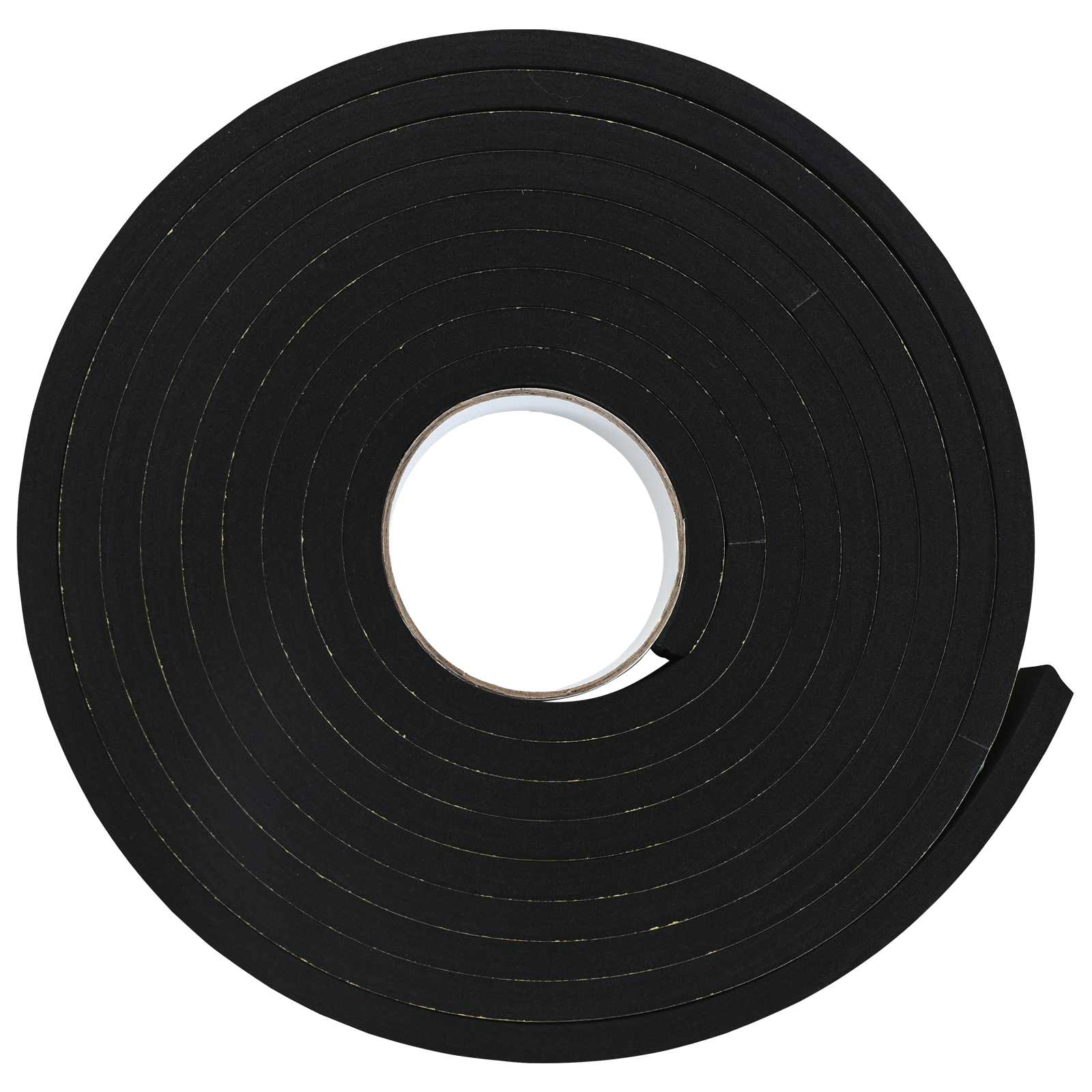 vidaXL Taśma samoprzylepna z pianki 4 pcs Czarny 15mm x 5m Pianka CR