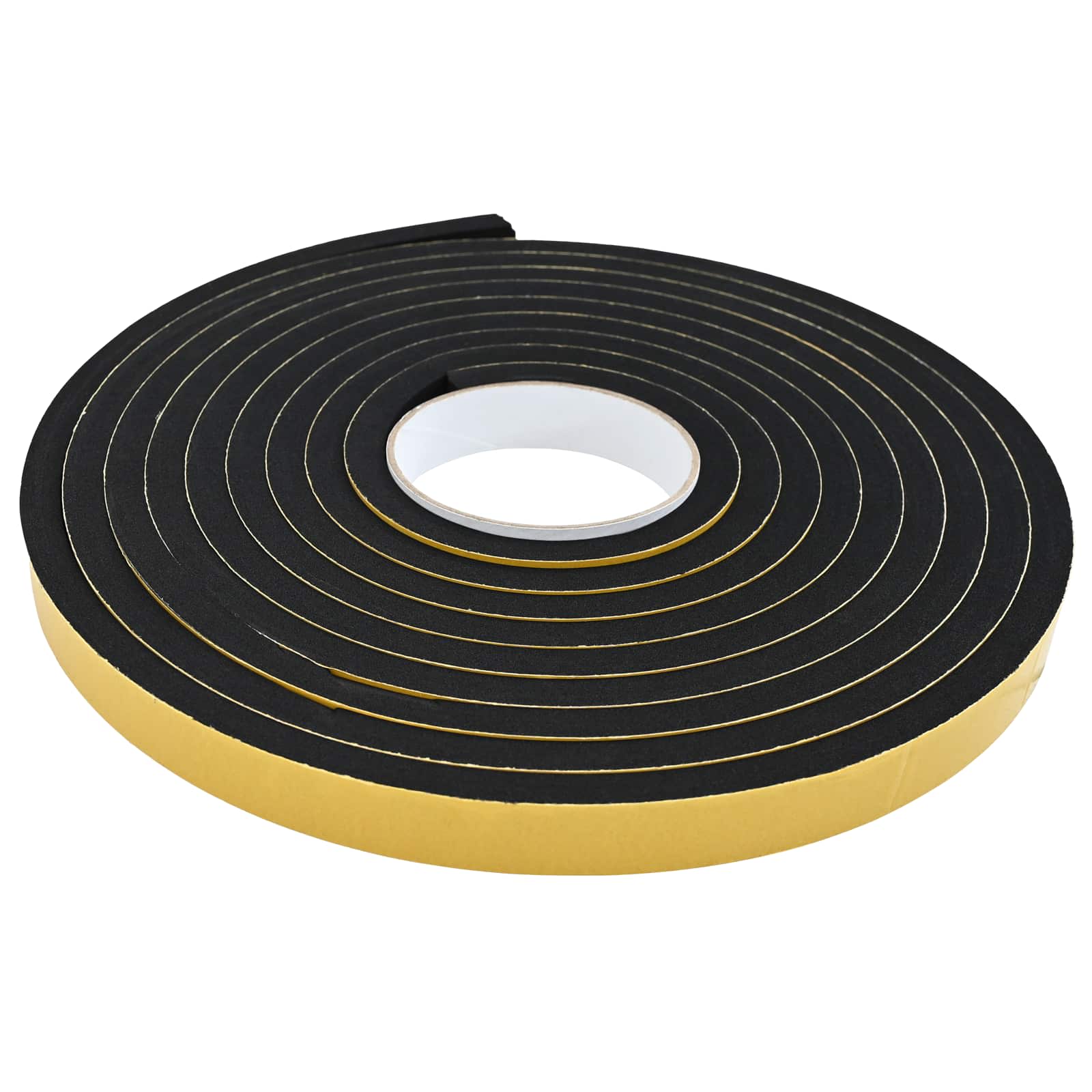 vidaXL Taśma samoprzylepna z pianki 2 pcs Czarny 20mm x 5m Pianka CR