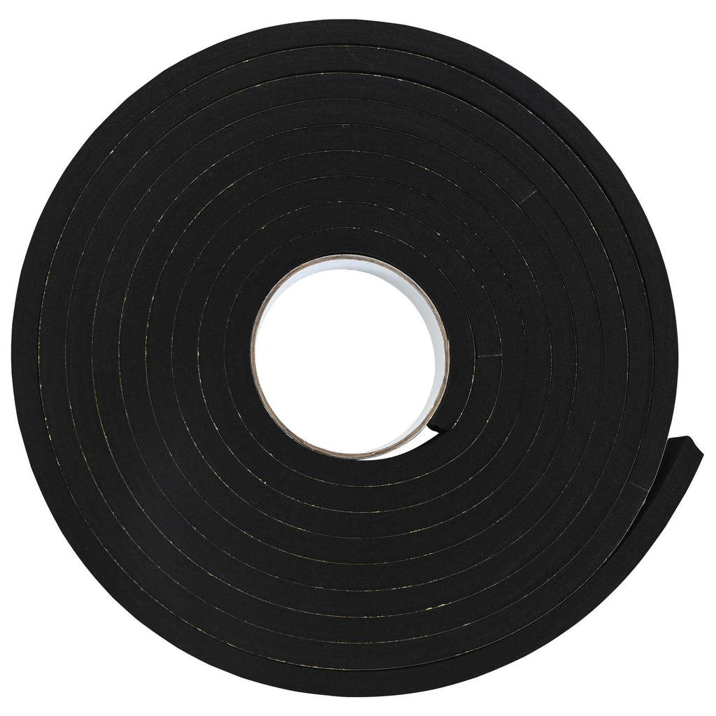 vidaXL Taśma samoprzylepna z pianki 4 pcs Czarny 20mm x 5m Pianka CR