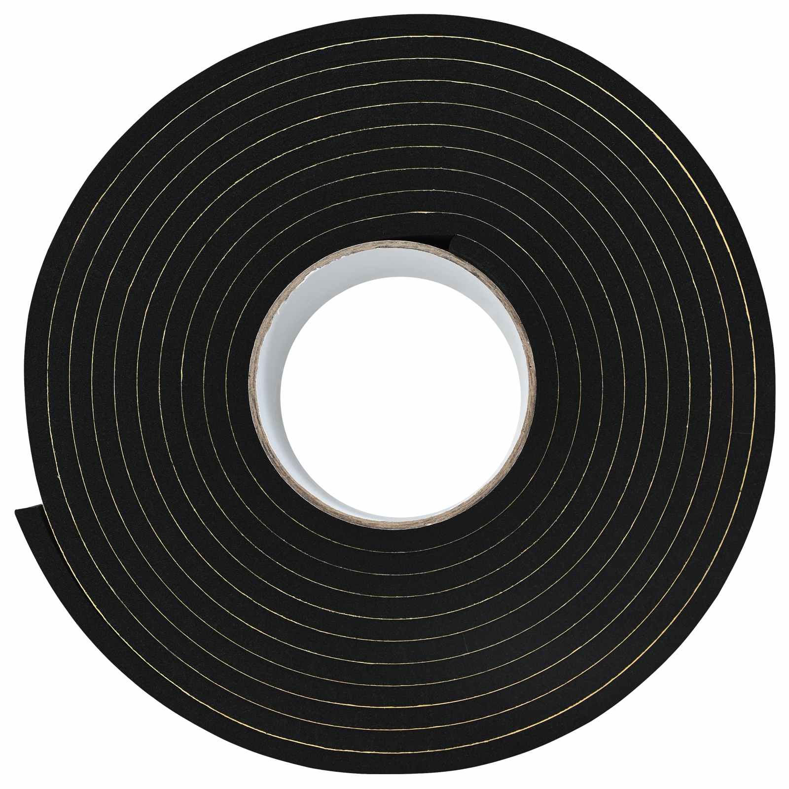 vidaXL Taśma samoprzylepna z pianki 10 pcs Czarny 30mm x 5m Pianka CR