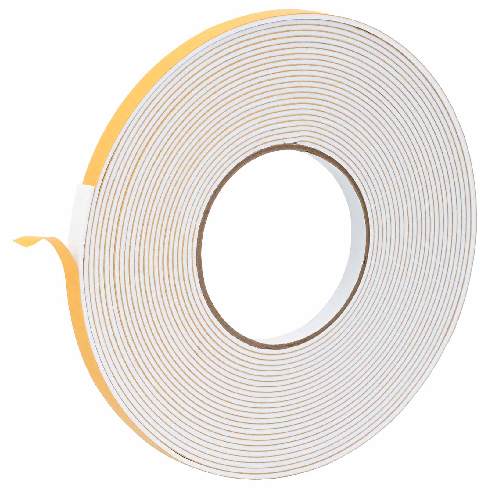 vidaXL Taśma samoprzylepna z pianki 2 pcs Biały 10mm x 10m Pianka CR