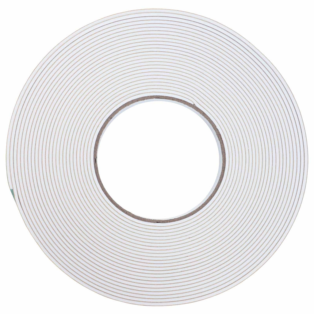 vidaXL Taśma samoprzylepna z pianki 10 pcs Biały 10mm x 10m Pianka CR
