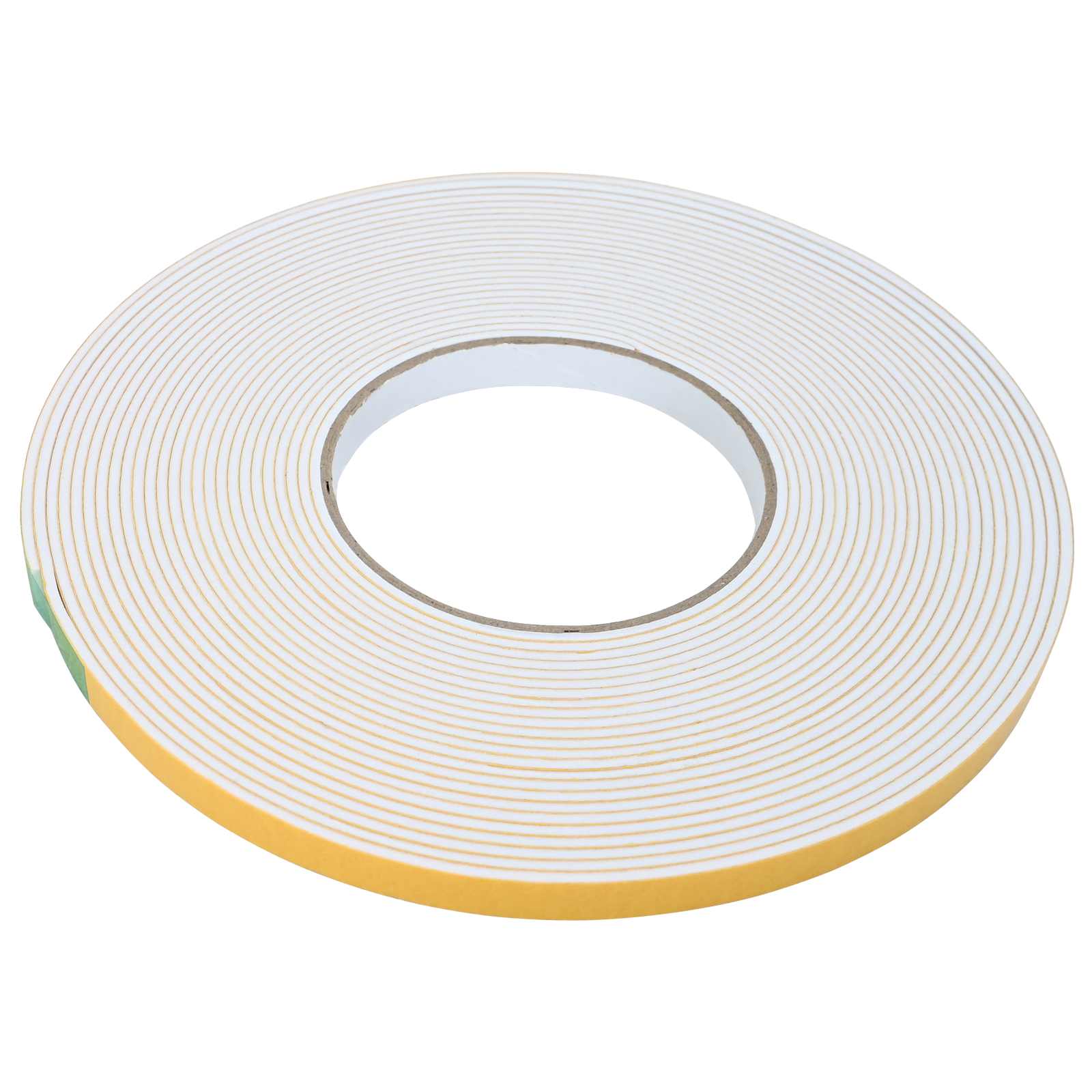 vidaXL Taśma samoprzylepna z pianki 2 pcs Biały 10mm x 10m Pianka CR