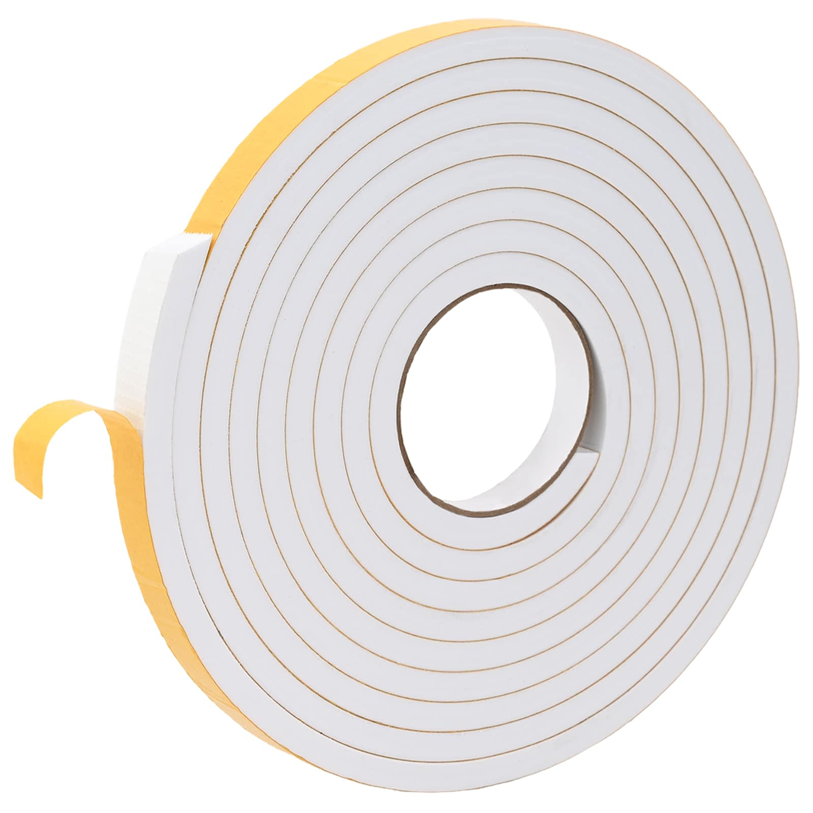 vidaXL Taśma samoprzylepna z pianki 20 pcs Biały 15mm x 5m Pianka CR