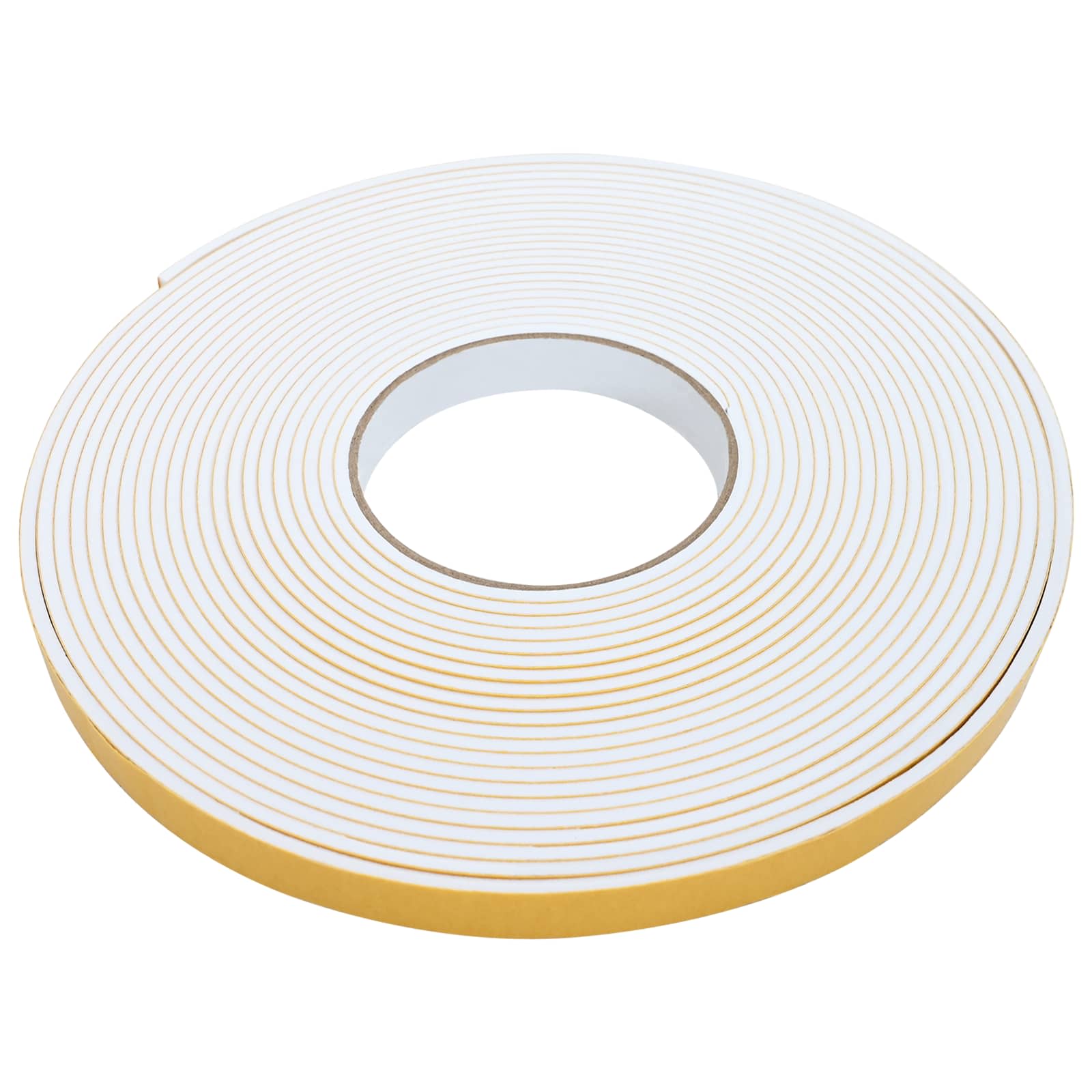 vidaXL Taśma samoprzylepna z pianki 2 pcs Biały 20mm x 10m Pianka CR