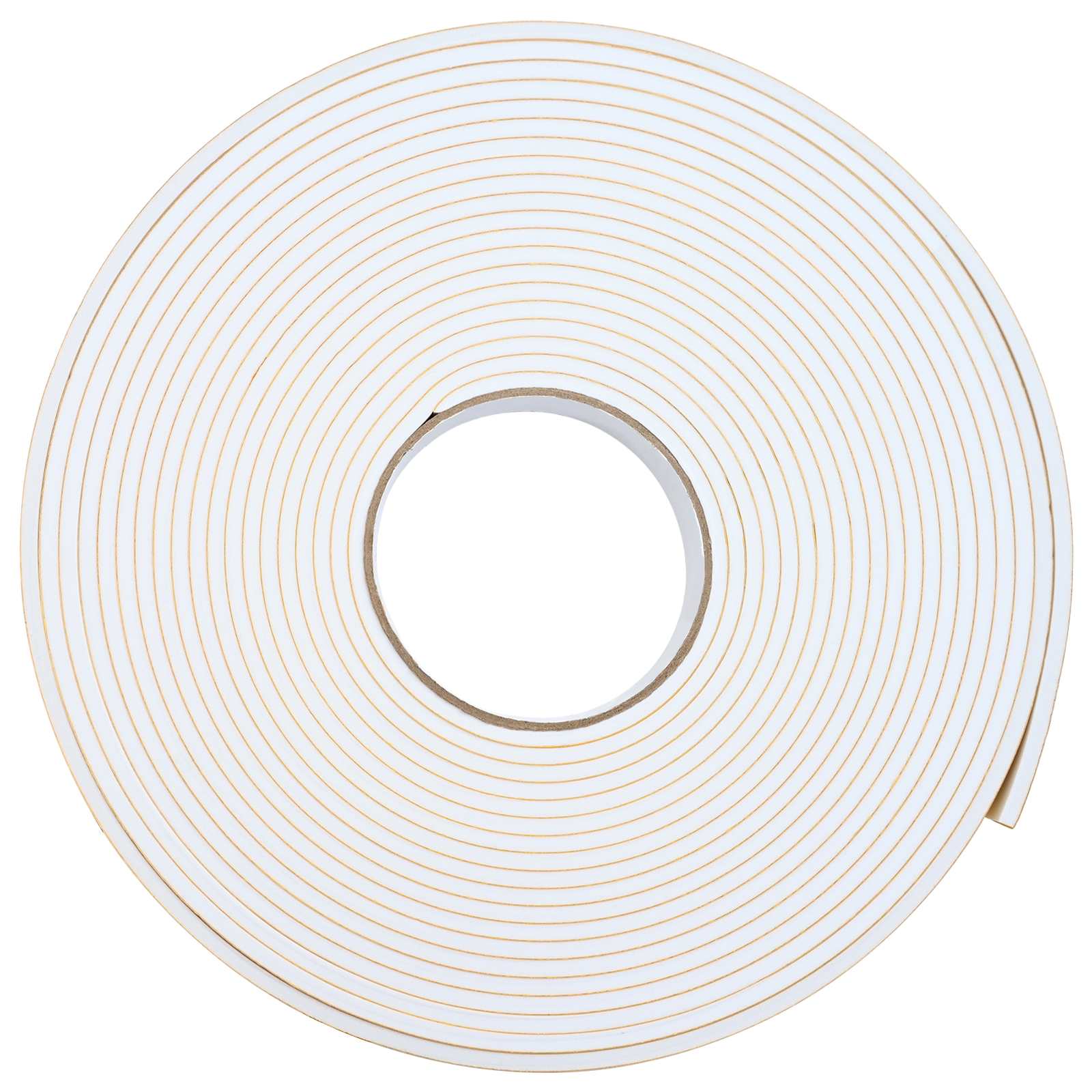 vidaXL Taśma samoprzylepna z pianki 2 pcs Biały 20mm x 10m Pianka CR