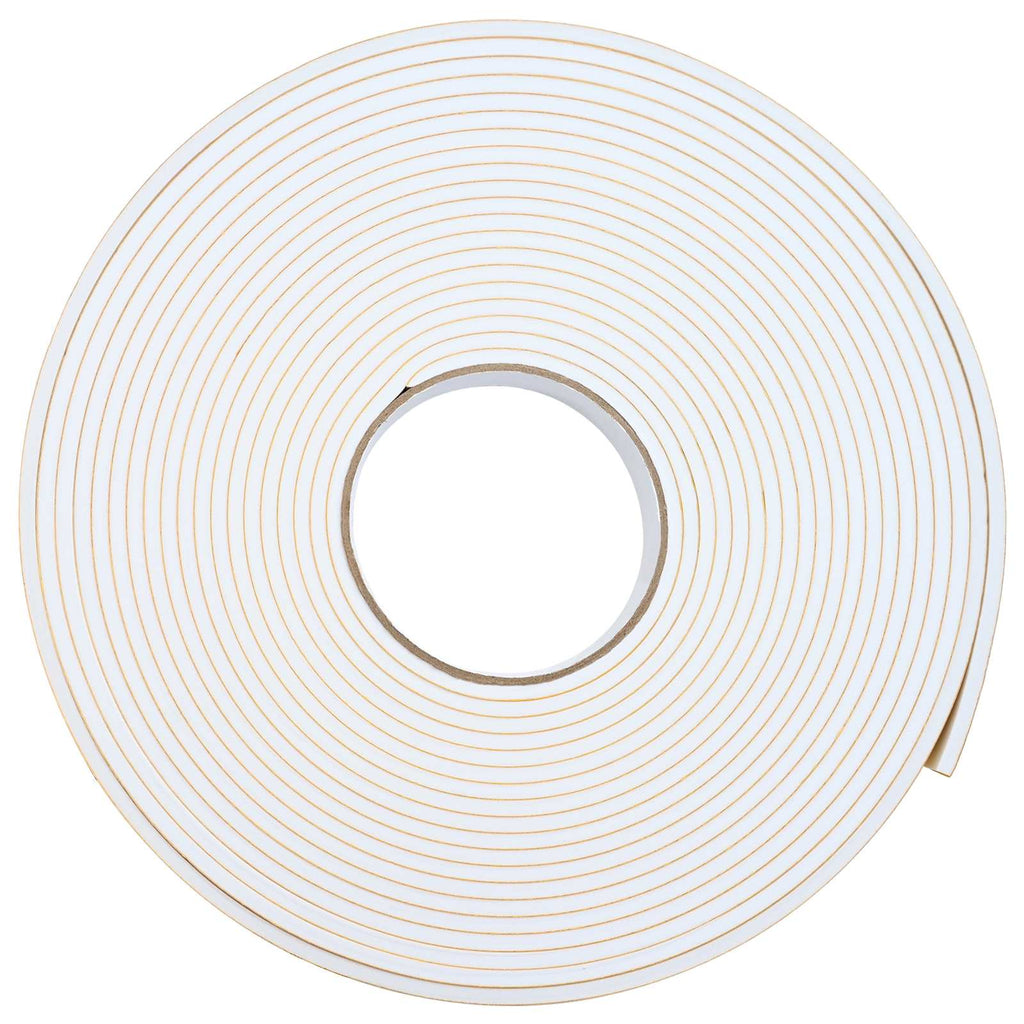 vidaXL Taśma samoprzylepna z pianki Biały 20mm x 10m Pianka CR