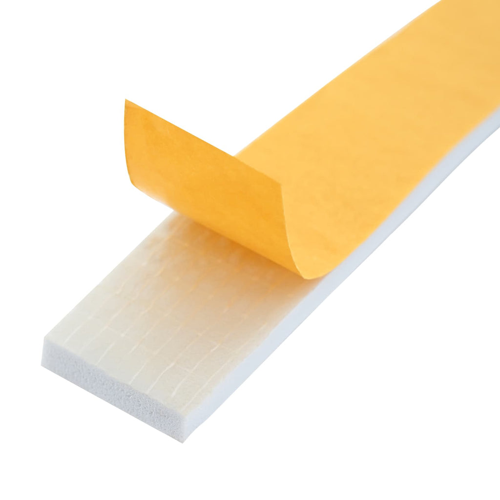 vidaXL Taśma samoprzylepna z pianki 5 pcs Biały 20mm x 10m Pianka CR
