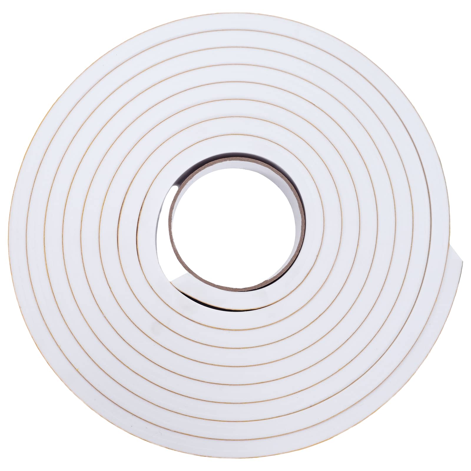 vidaXL Taśma samoprzylepna z pianki 4 pcs Biały 20mm x 5m Pianka CR
