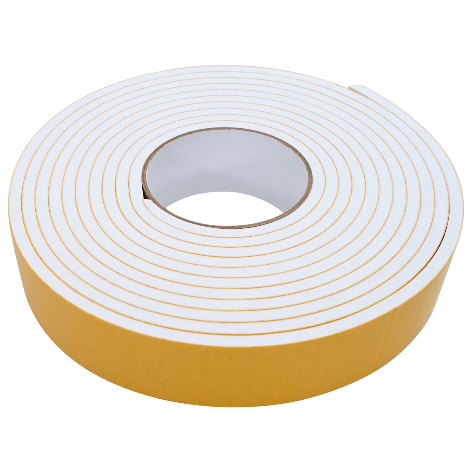 vidaXL Taśma samoprzylepna z pianki 20 pcs Biały 30mm x 5m Pianka CR