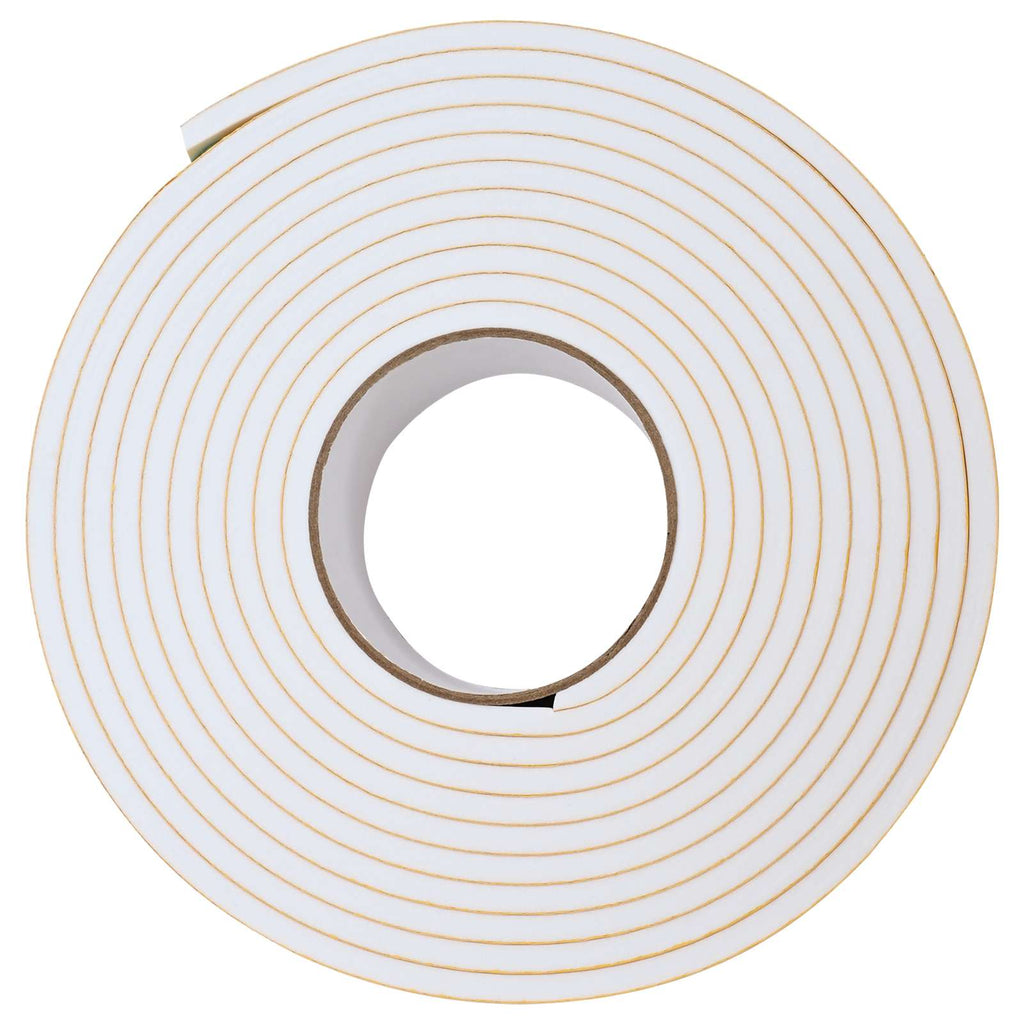 vidaXL Taśma samoprzylepna z pianki 20 pcs Biały 30mm x 5m Pianka CR