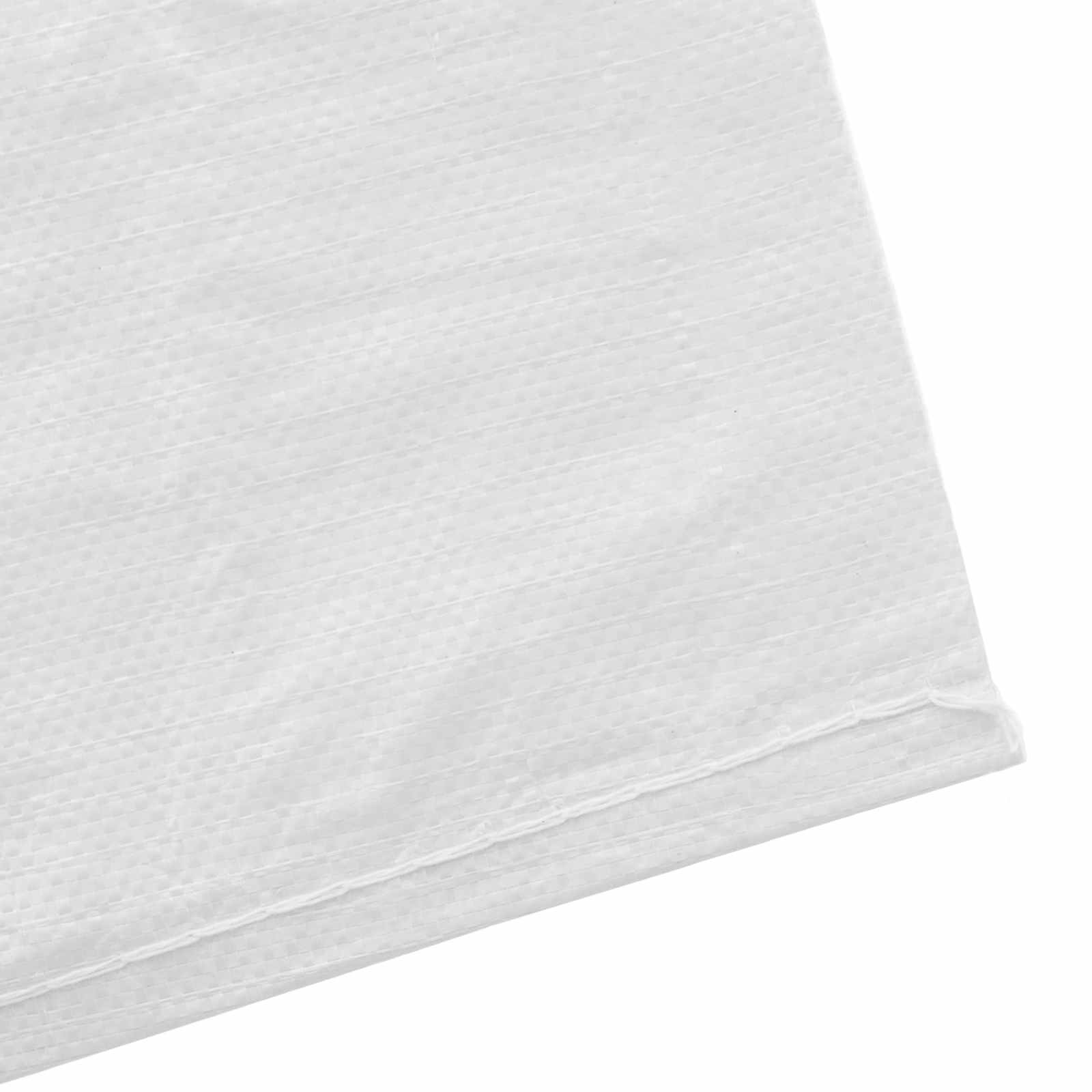 vidaXL Worki w plecionce 10 pcs Biały 40 x 60 cm PP