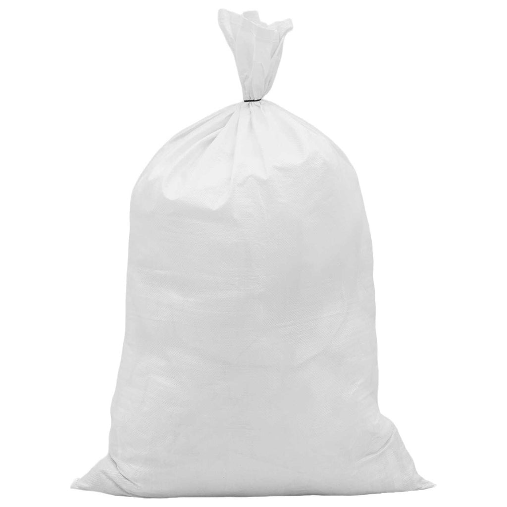 vidaXL Worki w plecionce 10 pcs Biały 60 x 110 cm PP