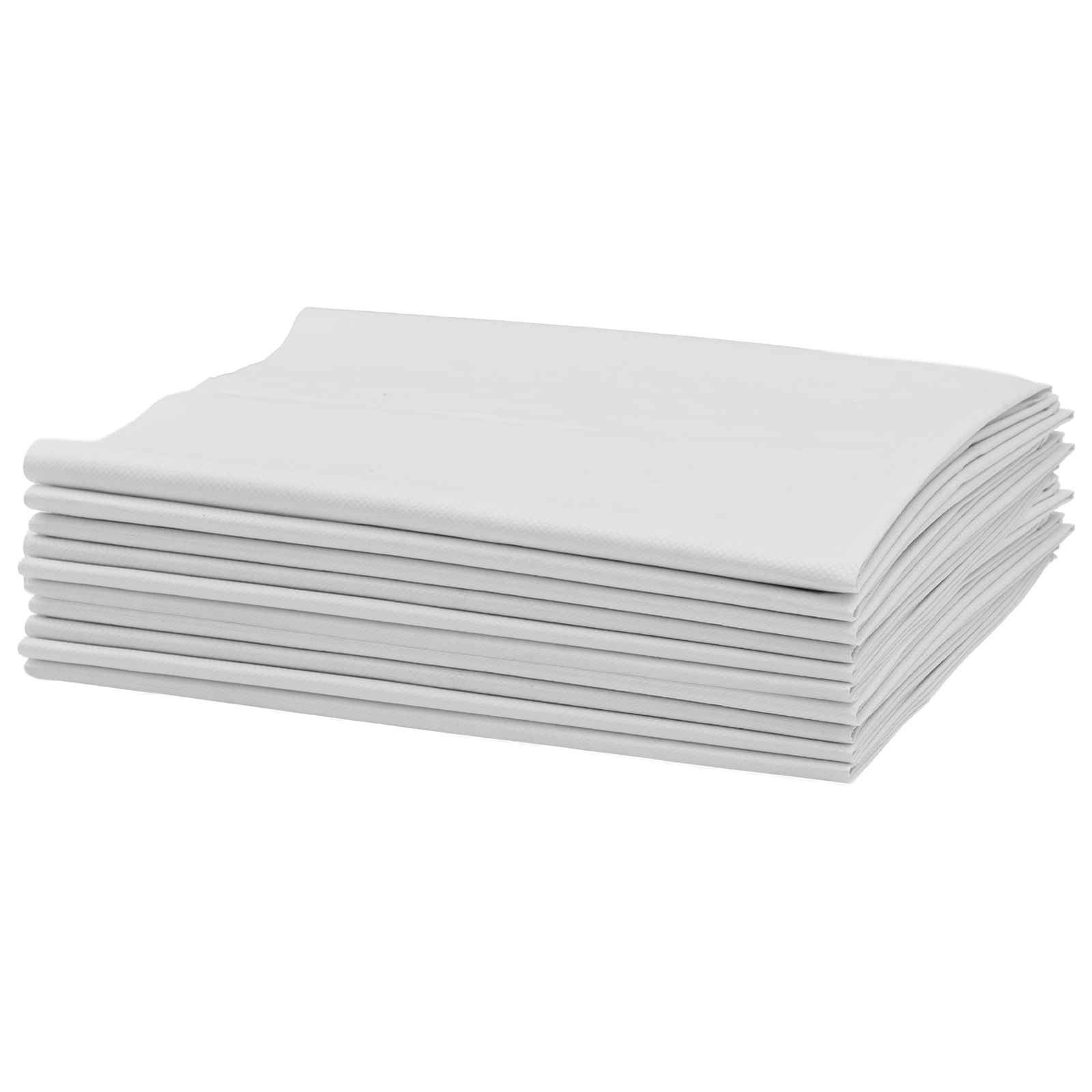 vidaXL Worki w plecionce 50 pcs Biały 60 x 110 cm PP