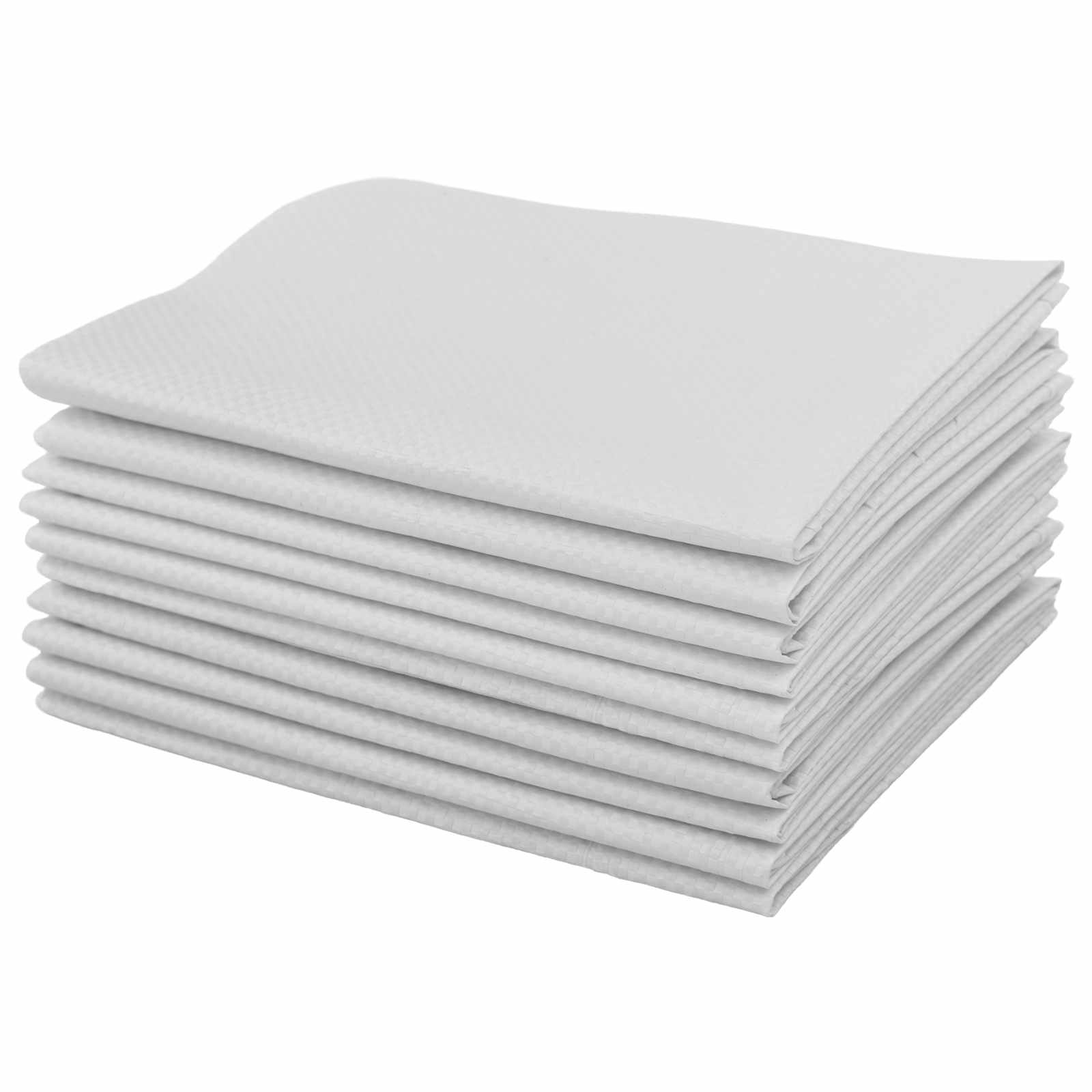vidaXL Worki w plecionce 100 pcs Biały 30 x 45 cm PP